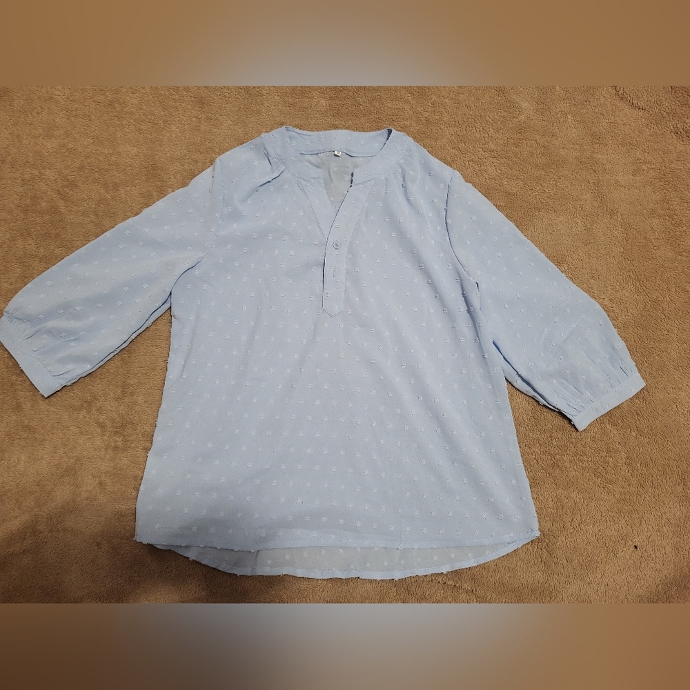 Light Blue Blouse